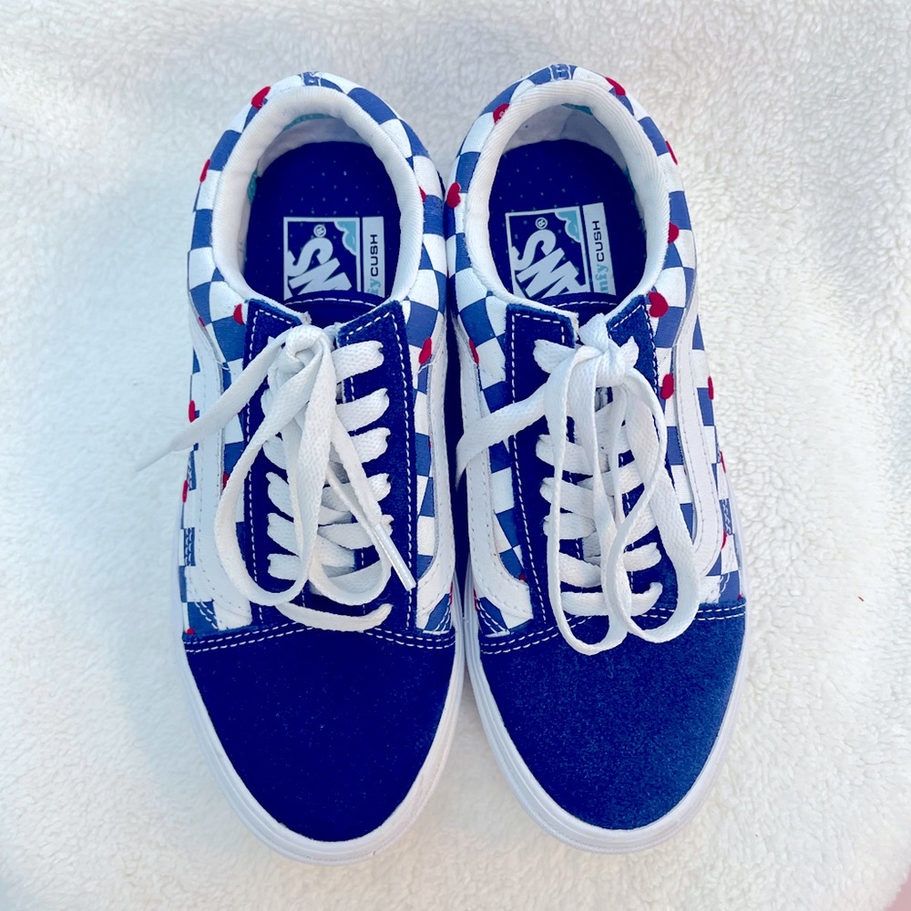 Vans X Autism Awareness Comfycush Old Skool 'Vans Heart/True Blue' VN0A3WMAWI4